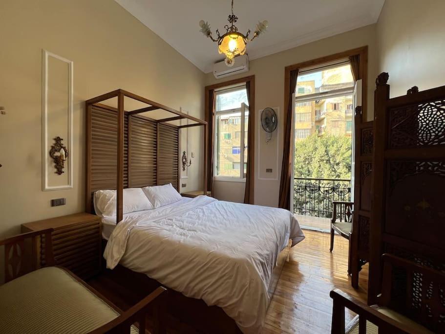 Authentic 3Br Apartment In Downtown, Kairó Kültér fotó